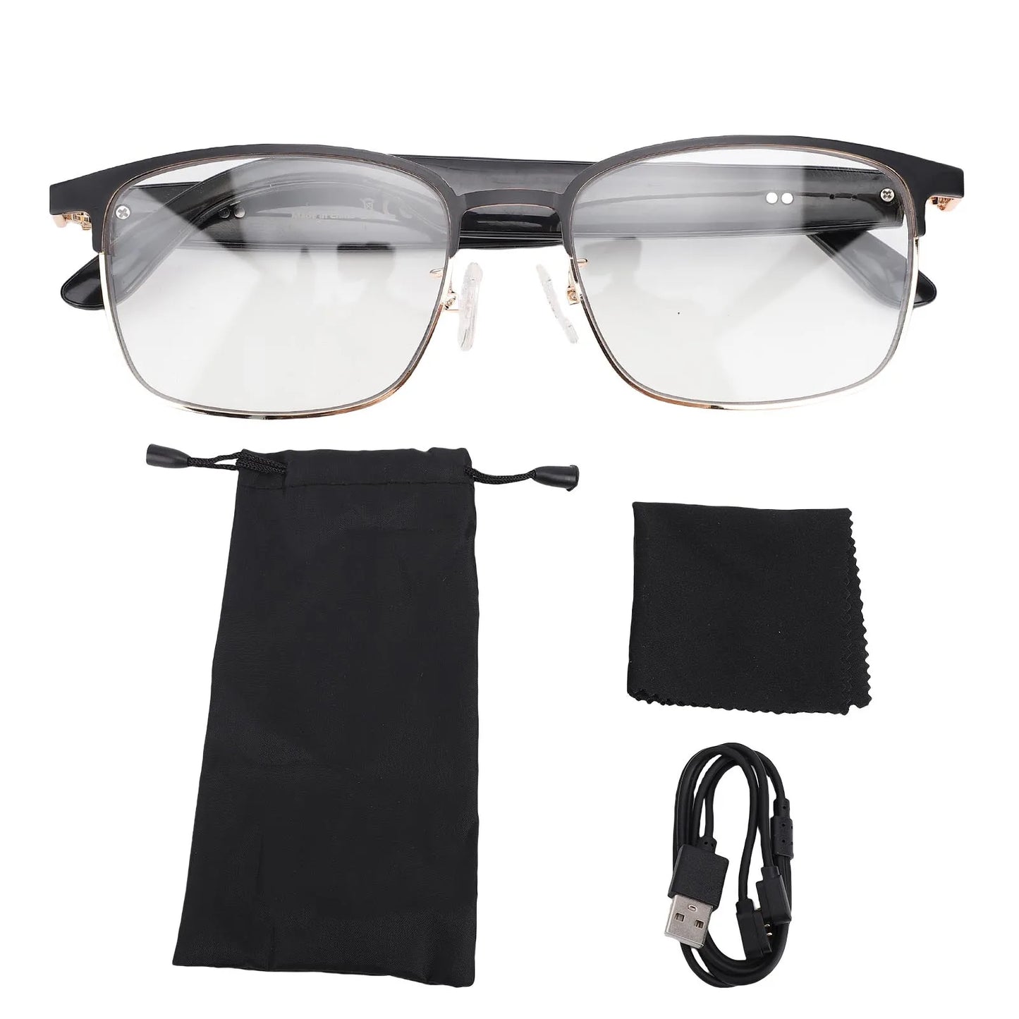 Smart Bluetooth Glasses Wireless Bluetooth Speaker Sunglasses Super Slim Design Excellent Color Clarity for Outdoor Activities