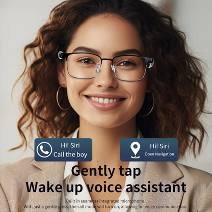 Smart Bluetooth Glasses Wireless Bluetooth Speaker Sunglasses Super Slim Design Excellent Color Clarity for Outdoor Activities