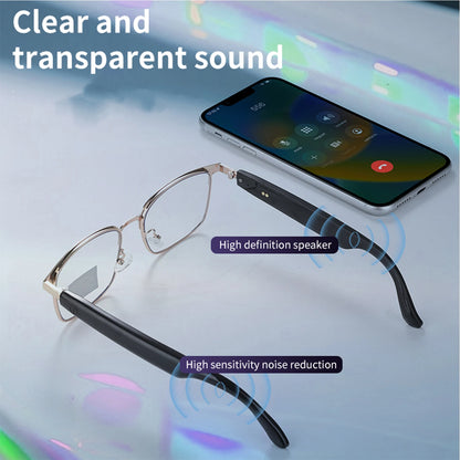 Smart Bluetooth Glasses Wireless Bluetooth Speaker Sunglasses Super Slim Design Excellent Color Clarity for Outdoor Activities