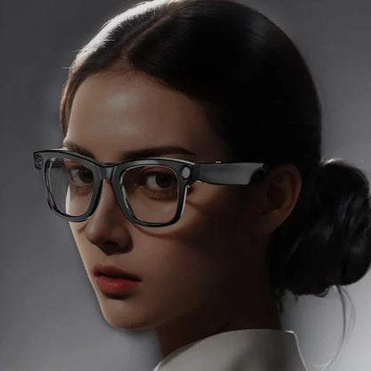 Waterproof Glasses 800W pixel Shooting Photo Video Voice AI Glasses HD 4K HD Camera Call Smart  AI Translation Bluetooth Glasses